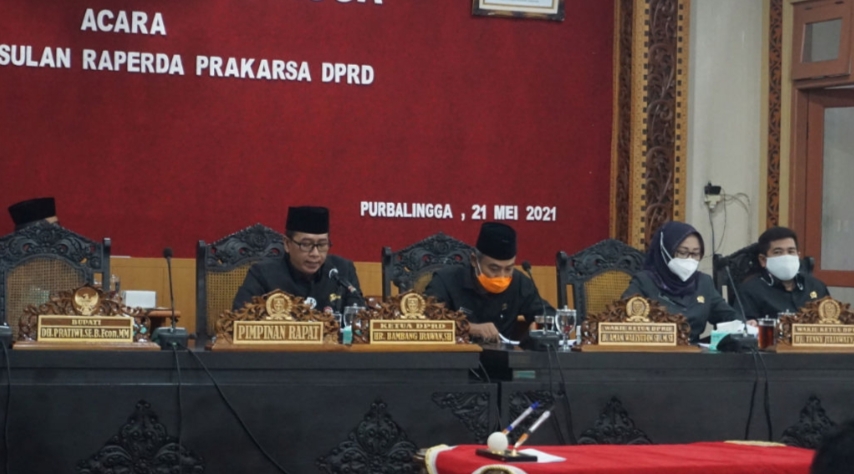 DPRD Purbalingga Usulkan Empat Raperda Prakarsa, Termasuk Penyelenggaraan Hiburan