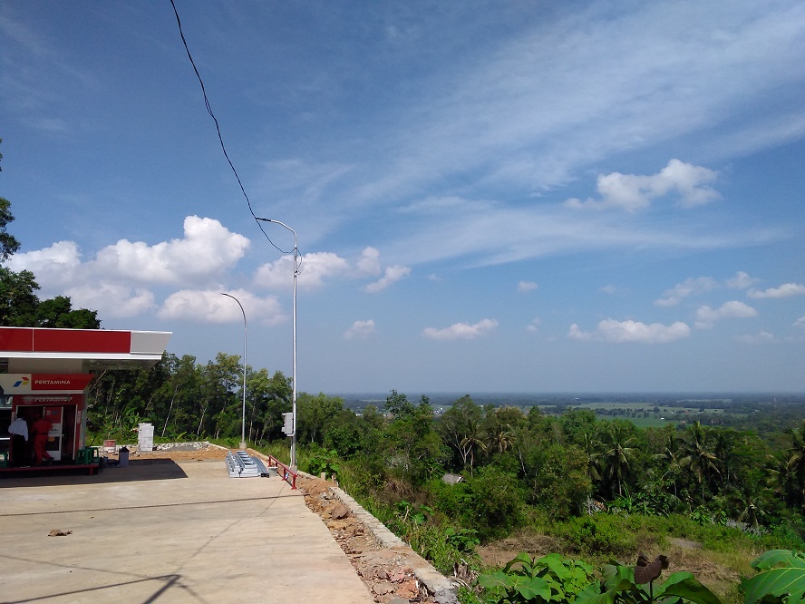 Pemandangan Alam dari Komplek Pasar Sibangkong Menarik, Lokasi Sampah Akan Disulap Jadi Wisata