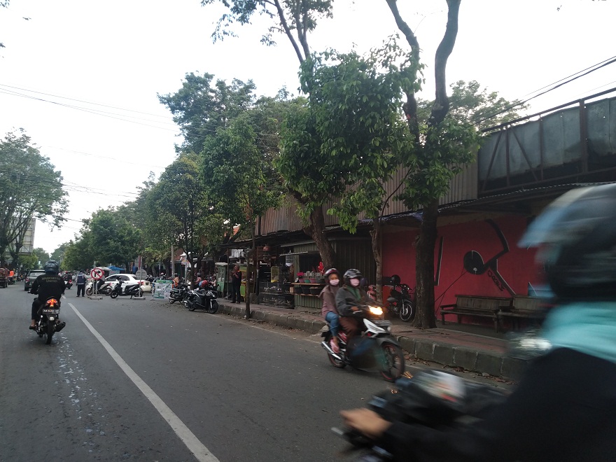 Pengendara Langgar Jalan Satu Arah