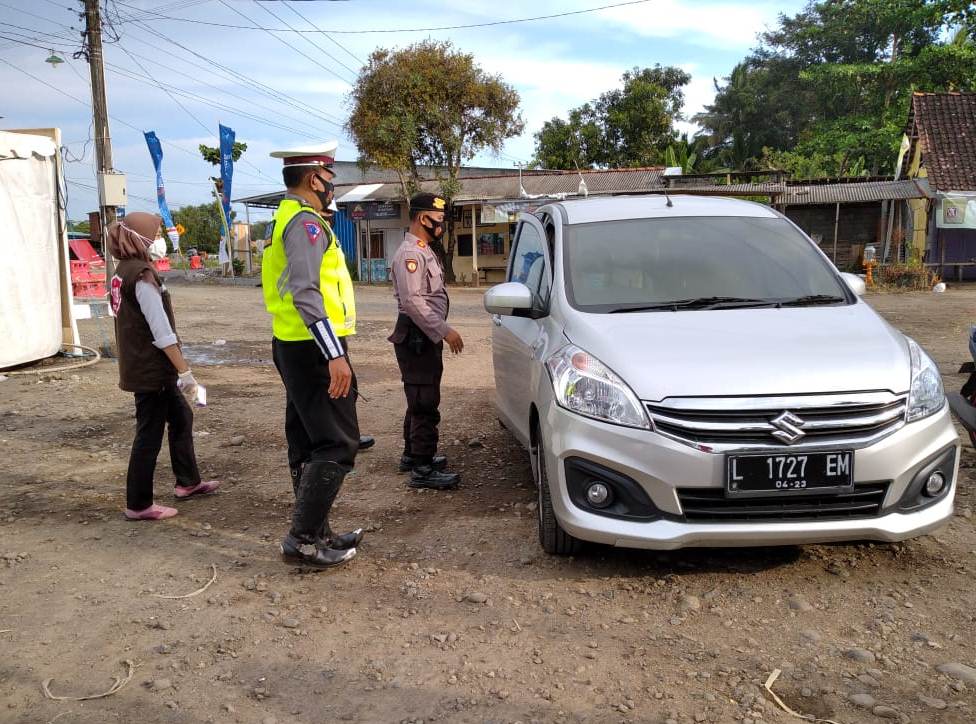 Masuk Jateng dari Yogyakarta, Terjaring Penyekatan, 199 Kendaraan Diputar Balik di Purworejo