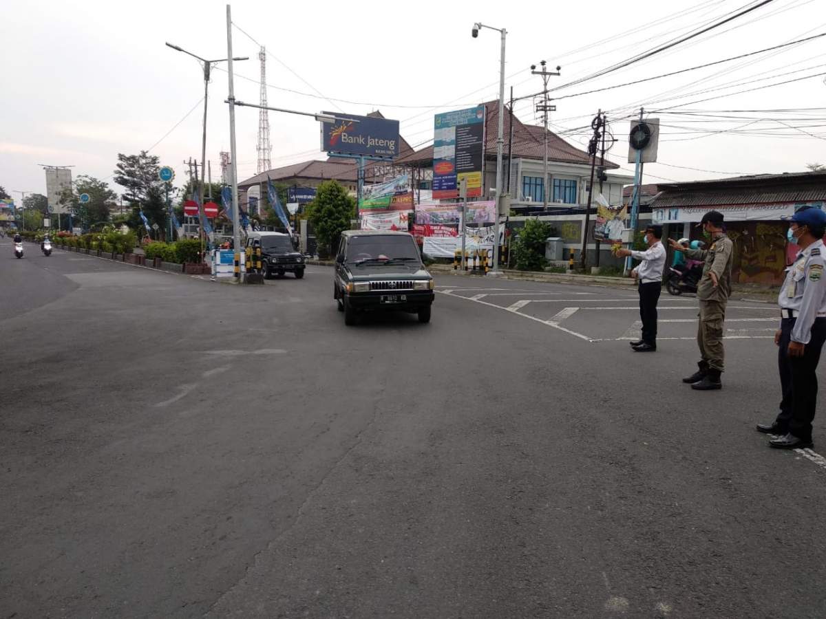 Uji Coba Jalan Searah di Kebumen Diperpanjang