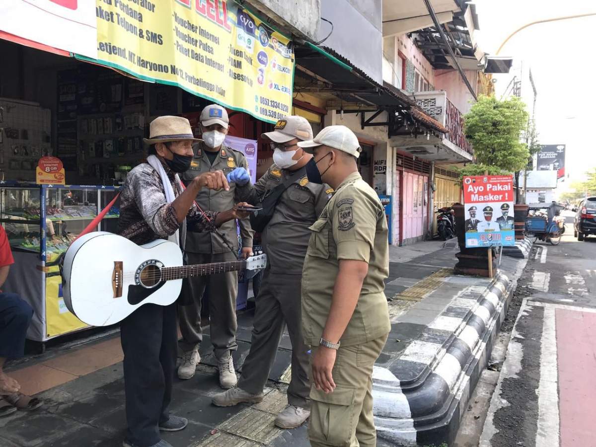 Pengemis Asal Baturraden di Purbalingga Kena Razia, Dua Jam Dapat Rp 100 Ribu