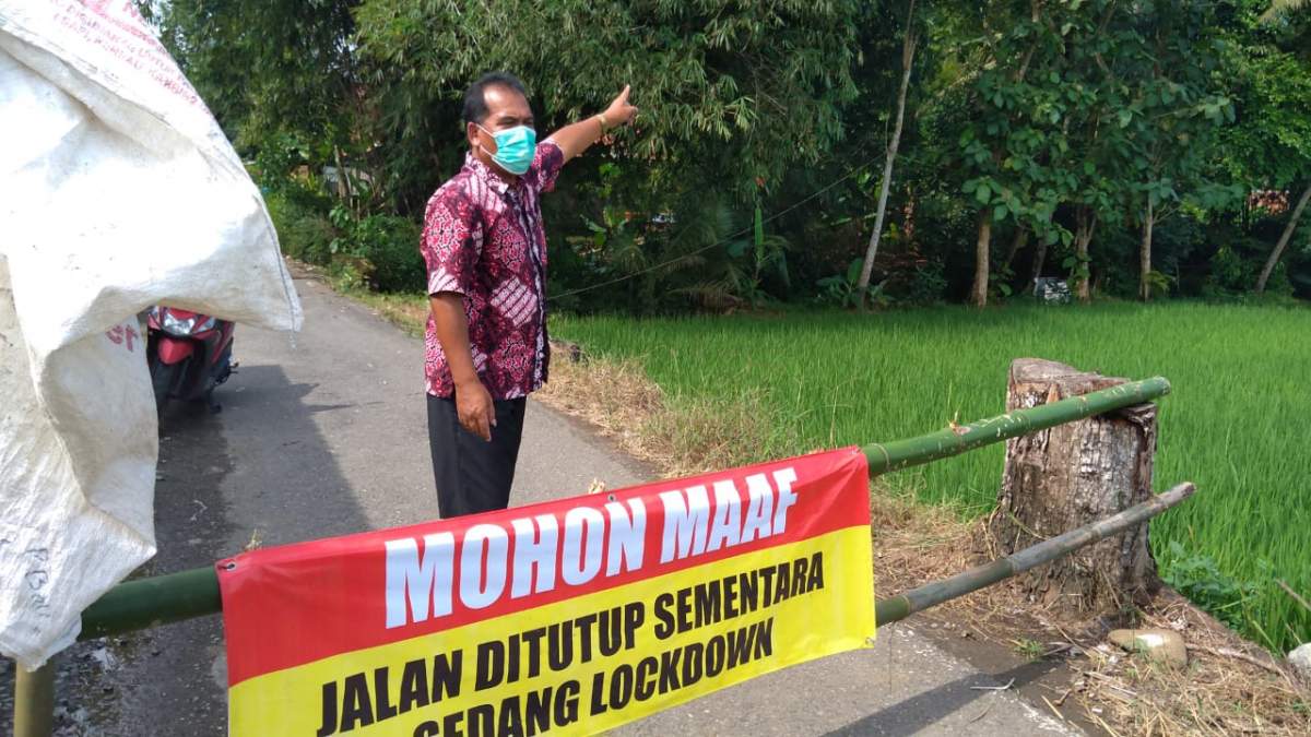 Desa Manduraga di Kalimanah Lockdown, Sebanyak 22 Warga Positif Covid