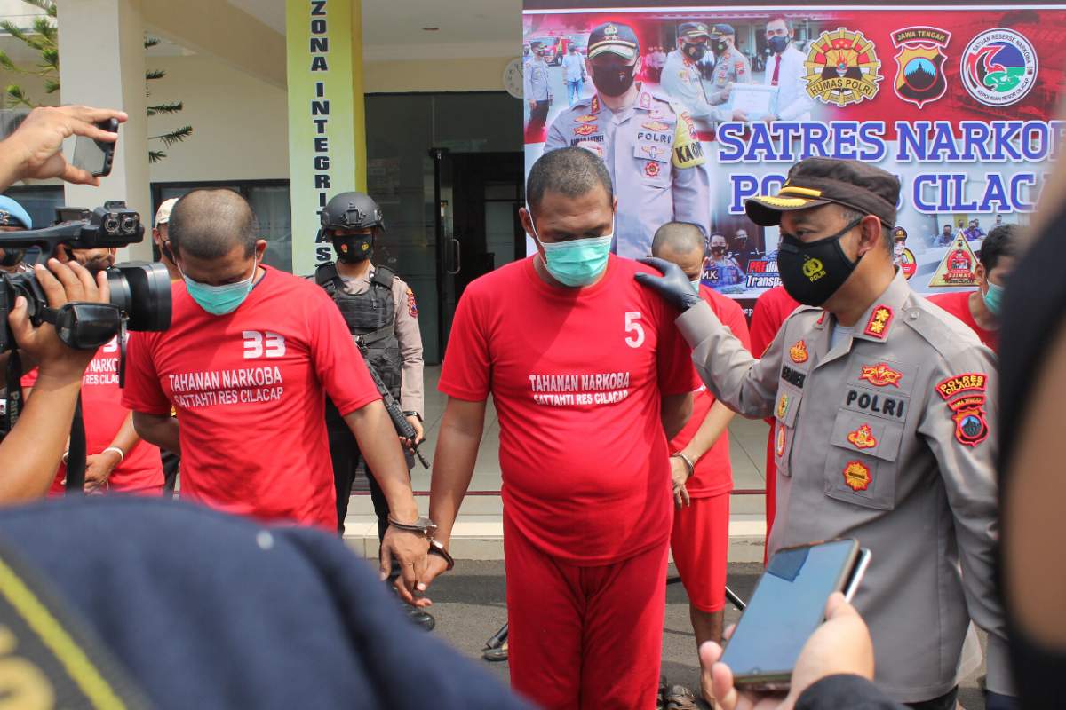 Duh, Petugas Lapas Purwokerto Ditangkap di Cilacap, Simpan Sabu 20,93 Gram