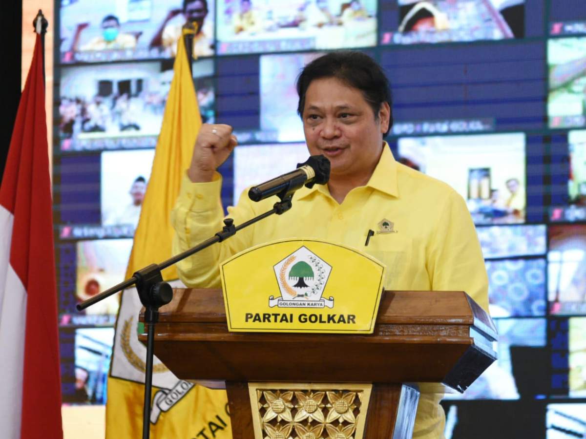 Airlangga Instruksi Menangkan Golkar, Yang Tidak Satu Komando Minggir Dulu