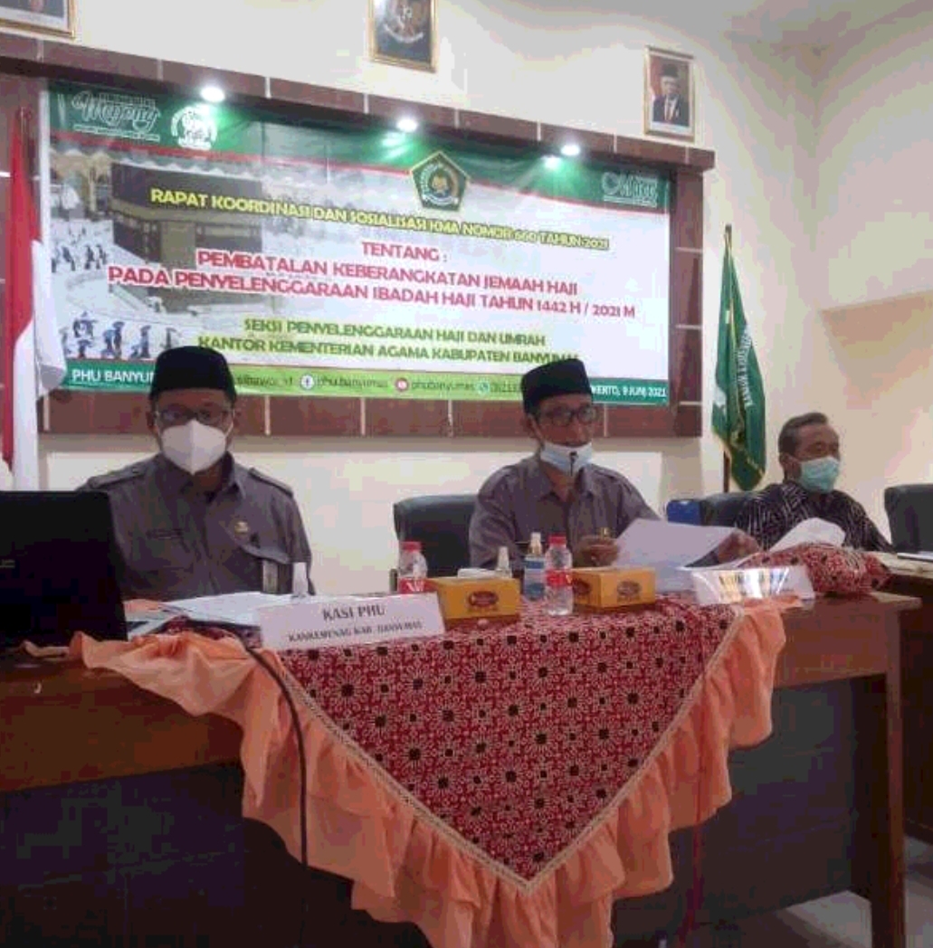 Biaya Keperluan Haji dari APBD Banyumas Rp 1,7M Dialih Fungsikan Menyusul Pembatalan Haji 2021