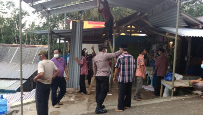 Tarub Dibongkar Ketika Hajatan Berlangsung, Satgas Tegas di Kemranjen