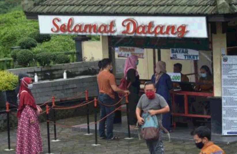 Penyemprotan Tempat Wisata di Banyumas Dilakukan Mandiri