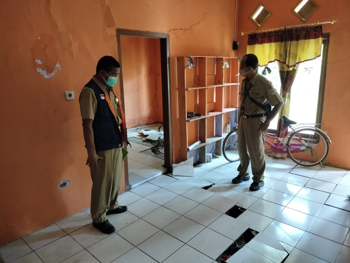 Puluhan Rumah Diusulkan Relokasi karena Pergerakan Tanah di Gandrungmangu