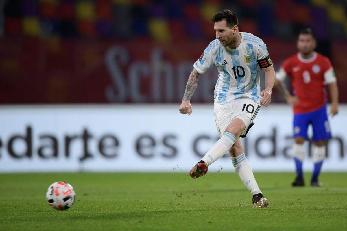 1 Argentina vs Chile 1: Messi Jadi Top Skor Copa America