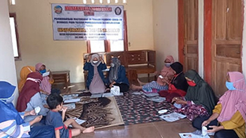 KKN Tim II UNDIP Kurangi Penyebaran Covid-19