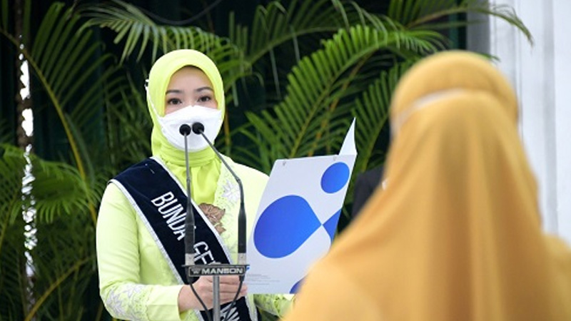 Atalia Lantik Anita sebagai Ketua TP PKK Cianjur