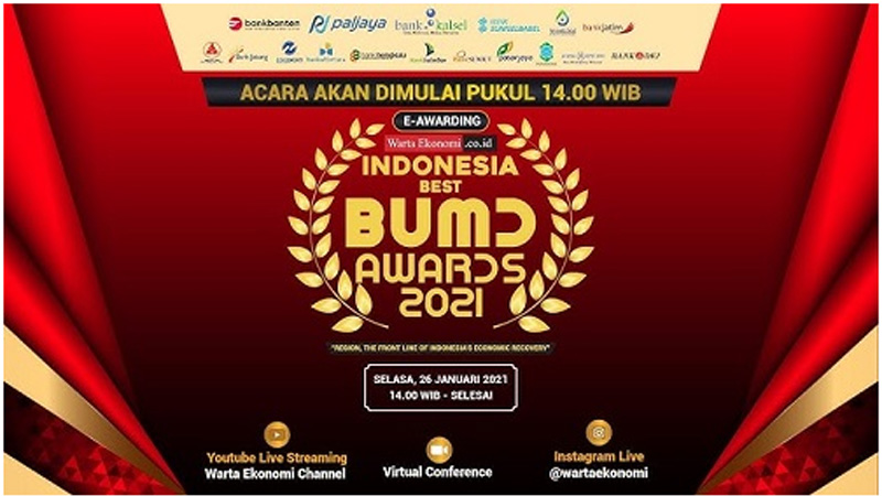 Enam BUMD Jabar Raih Penghargaan dalam Indonesia Best BUMD Award 2021