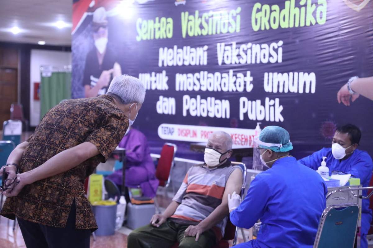 Presiden Berikan Vaksin Alokasi Khusus, Ganjar: Kami Siap Percepatan Untuk Disabilitas