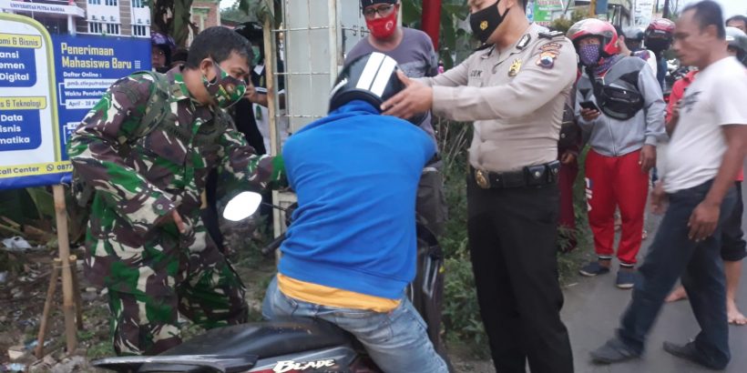 Geger, Dikira Meninggal Diatas Motor, Ternyata Mabuk Miras di Kaligondang Purbalingga