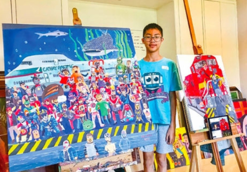 Mengenal Vincent Prijadi, Pelukis Penyandang Autisme yang Punya Galeri