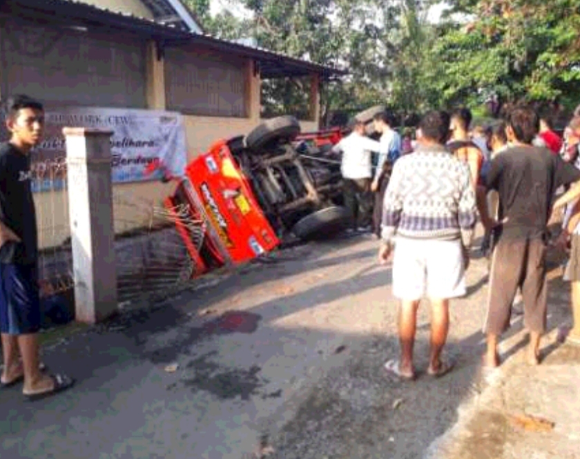 Dua Anak Meninggal Tertimpa Dump Truk Pengangkut Pasir Saat Mandi di Sungai di Purbalingga