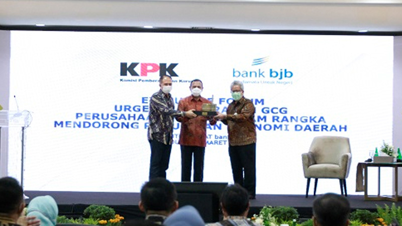 KPK Sosialisasikan Pencegahan Korupsi di Perbankan, Salah Satunya Bank bjb