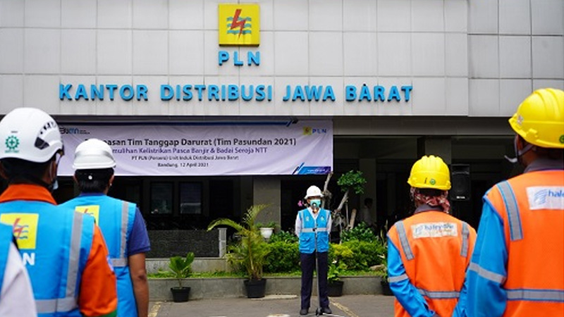 PLN UID Jabar Kirimkan Tim Tanggap Darurat Bencana ke NTT