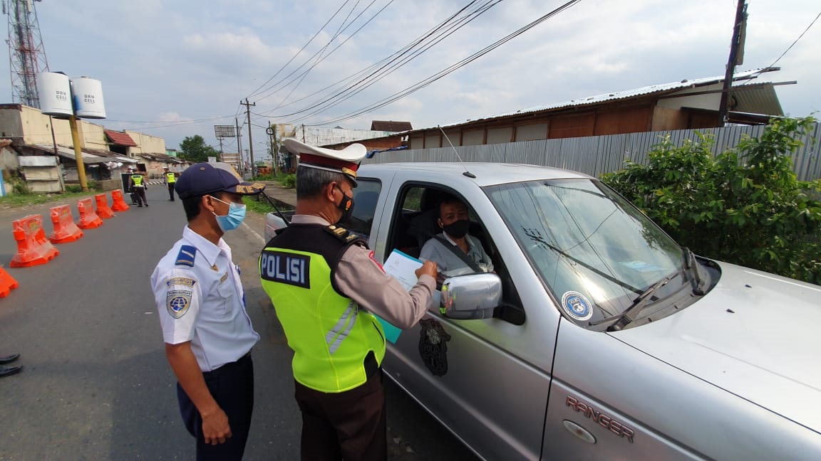 Perketat Penyekatan di Perbatasan Bobotsari Purbalingga, Imbas Penutupan Exit Tol di Jateng