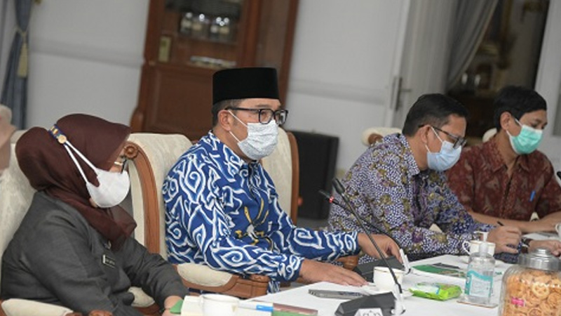 Ridwan Kamil Terima Kunjungan Kerja DPRD DKI Jakarta