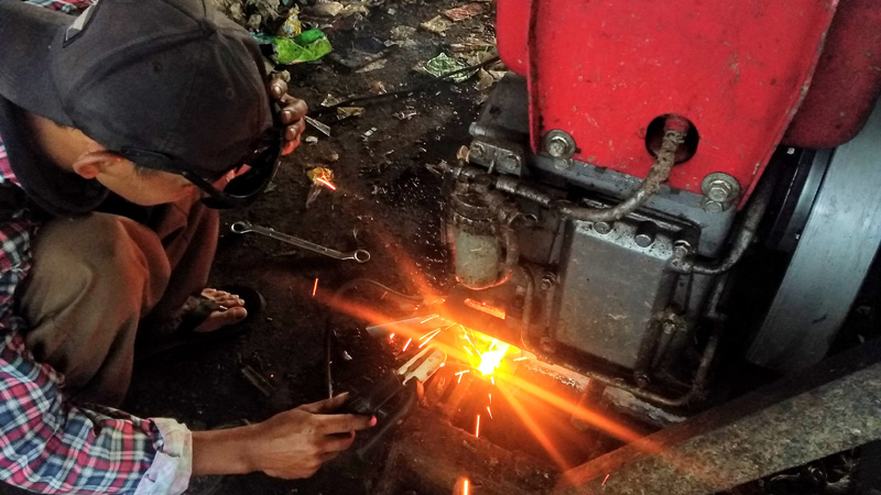 Mesin Pemilah Sampah TPST Sumpiuh Masih Sering Rusak