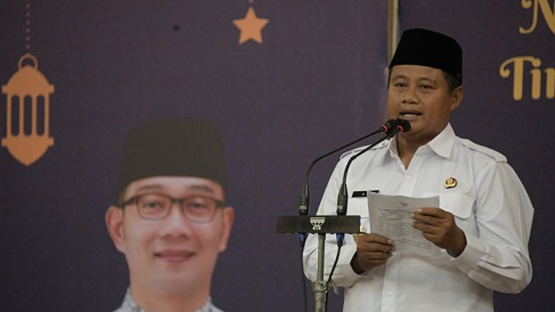 Uu Ruzhanul Hadiri Peringatan Nuzulul Qur'an Tingkat Provinsi