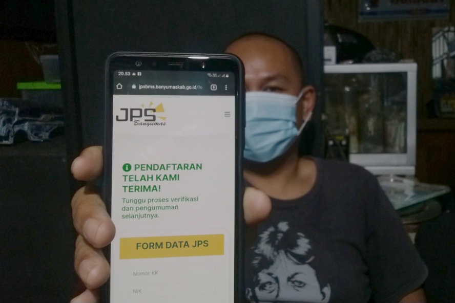 Total 89.195 KK Pendaftar JPS Banyumas, Hari Ini di SMS, Kuota Hanya 15 Ribu