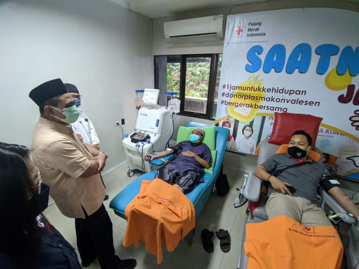 Jaring Pendonor Plasma Konvalesen dengan Gedor Lakon