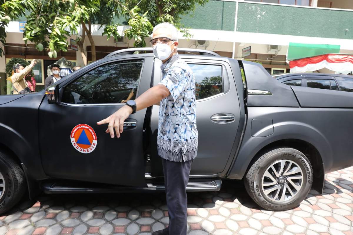 Angkut Beras, Ganjar Kini Ganti Mobdin Double Cabin