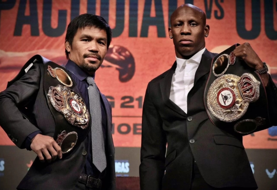Menang dari Manny Pacquiao, Yordenis Ugas Pertahankan Gelar