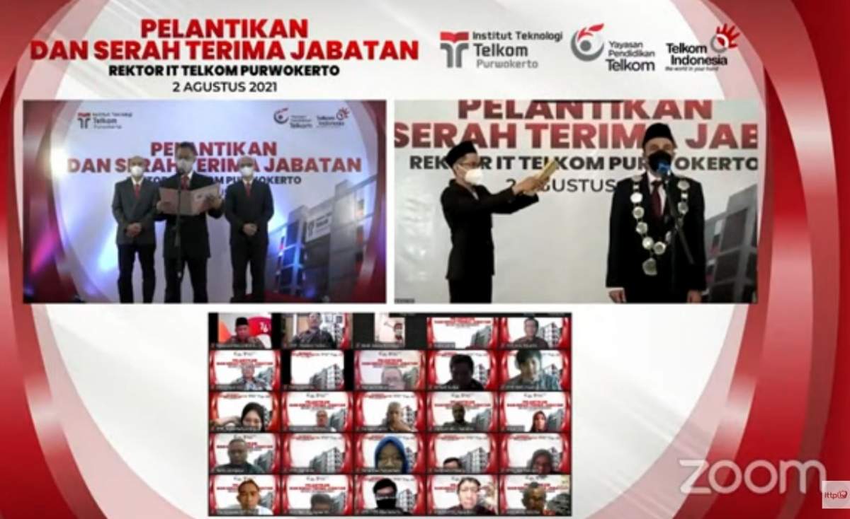 Resmi Menjabat, Rektor Baru Optimis IT Telkom Purwokerto Jadi World ...