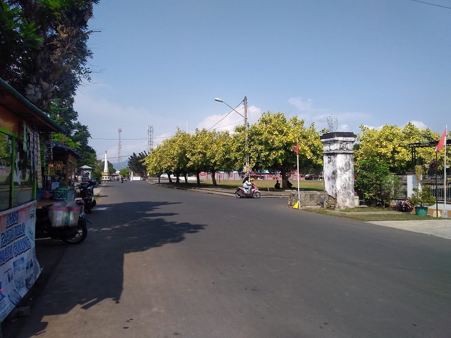 Persimpangan Alun-alun Banyumas Rawan Laka, Warga Usulkan Dipasang Cermin Cembung