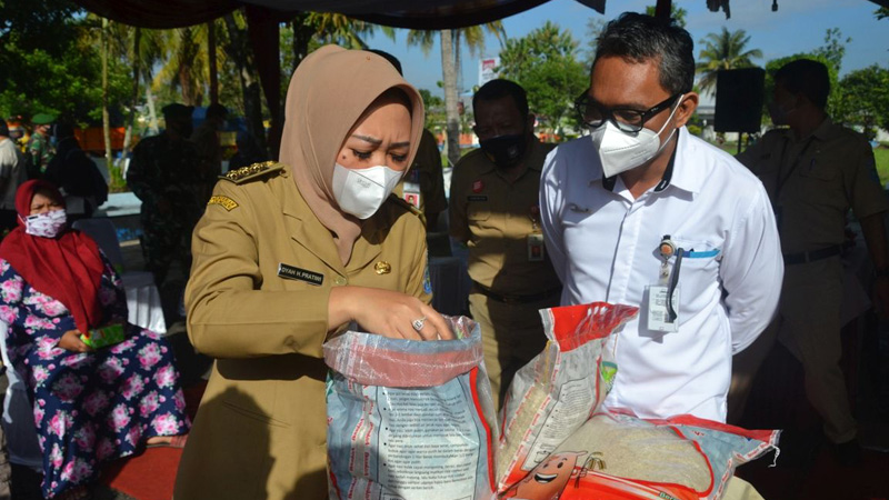 Bupati Purbalingga: Beras Tidak Sesuai Langsung Diganti