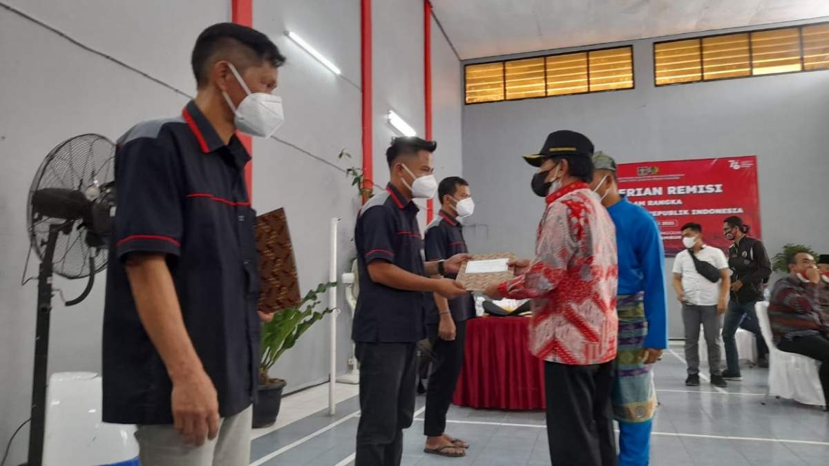 Satu Warga Binaan di Banjarnegara Langsung Bebas, 74 Warga Binaan Dapat Remisi