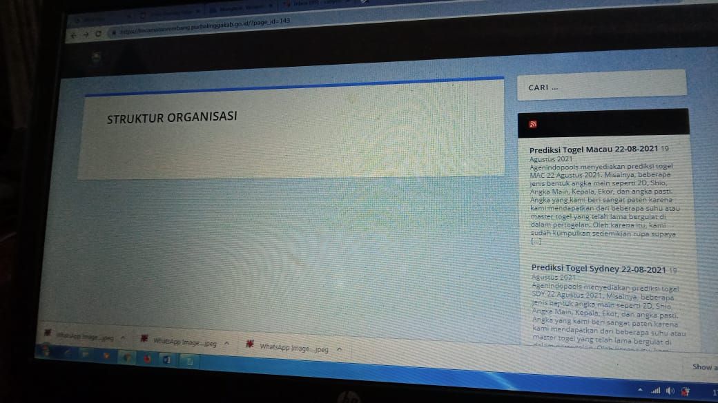 Website Enam Kecamatan di Purbalingga Diduga Diretas, Muncul Informasi Togel