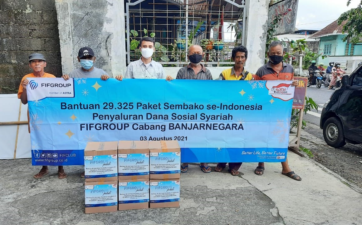 FIFGROUP Salurkan 115.197 Paket Sembako Selama Pandemi Senilai Rp 23,853 Miliar