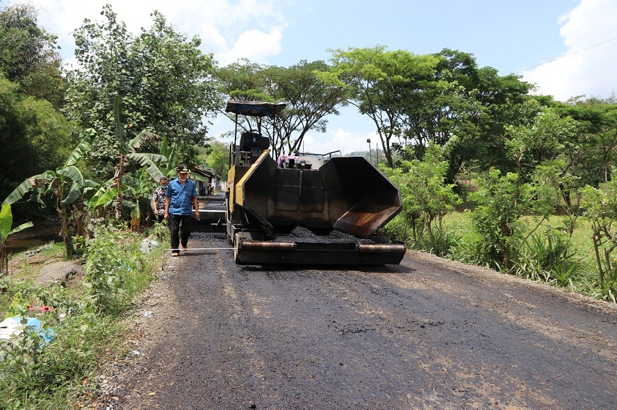 Perbaikan Ruas Petir - Krinjing Baru 43 Persen, Bupati Banjarnegara: Infrastruktur Baik, Tumbuh Pula Simpul Ek