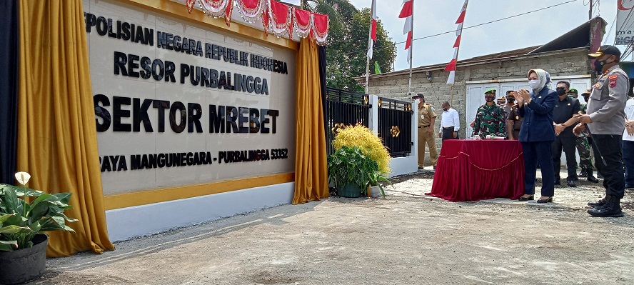 Dua Kecamatan di Purbalingga Belum Memiliki Polsek, Polsek Mrebet Akhirnya Memiliki Gedung