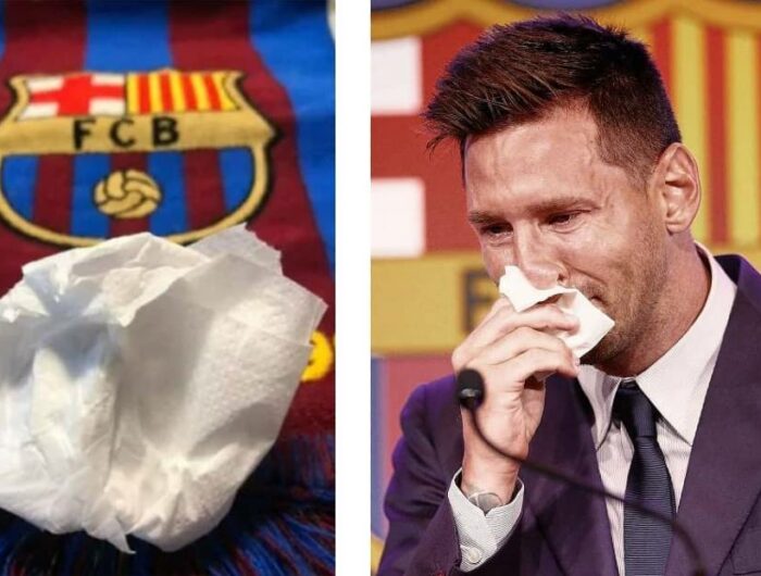 WOW! Tissue Bekas Usap Air Mata Lionel Messi Dijual Rp 14 Miliar, Minat?