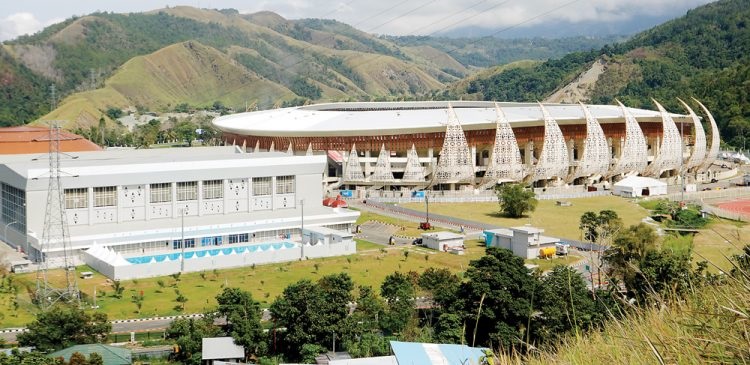 Geliat Papua Jelang Pembukaan PON XX, Tiap Rombongan Atlet yang Datang Disambut Tarian