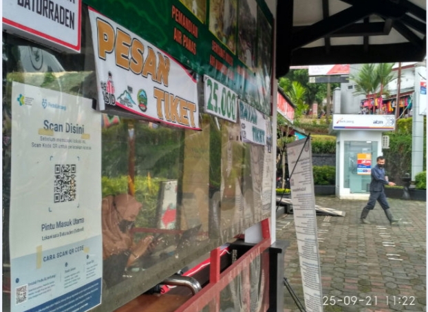 Kunjungan Wisatawan di Baturraden Kembali Menurun Pasca Ganjil - Genap, Aplikasi Peduli Lindungi Juga Mulai Di