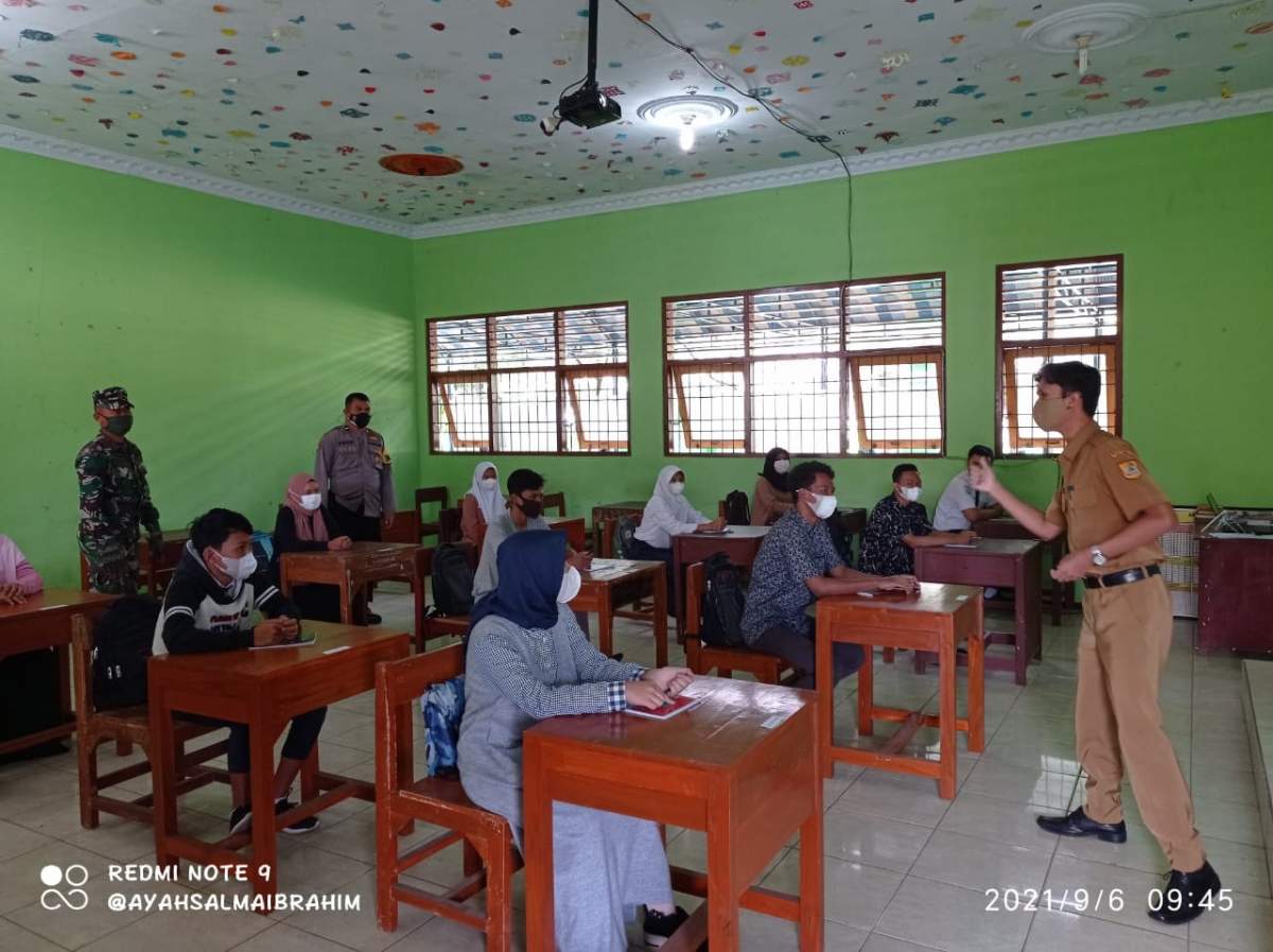 Jenuh Daring, Siswa Ngaku Senang Banget Sekolah Lagi, Simulasi PTM di Banjarnegara Dilaksanakan Dua Pekan