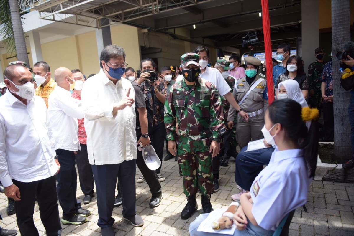 Menko Airlangga Kunjungi Medan, Kota dengan Peserta Program Kartu Prakerja Terbanyak di Pulau Sumatera