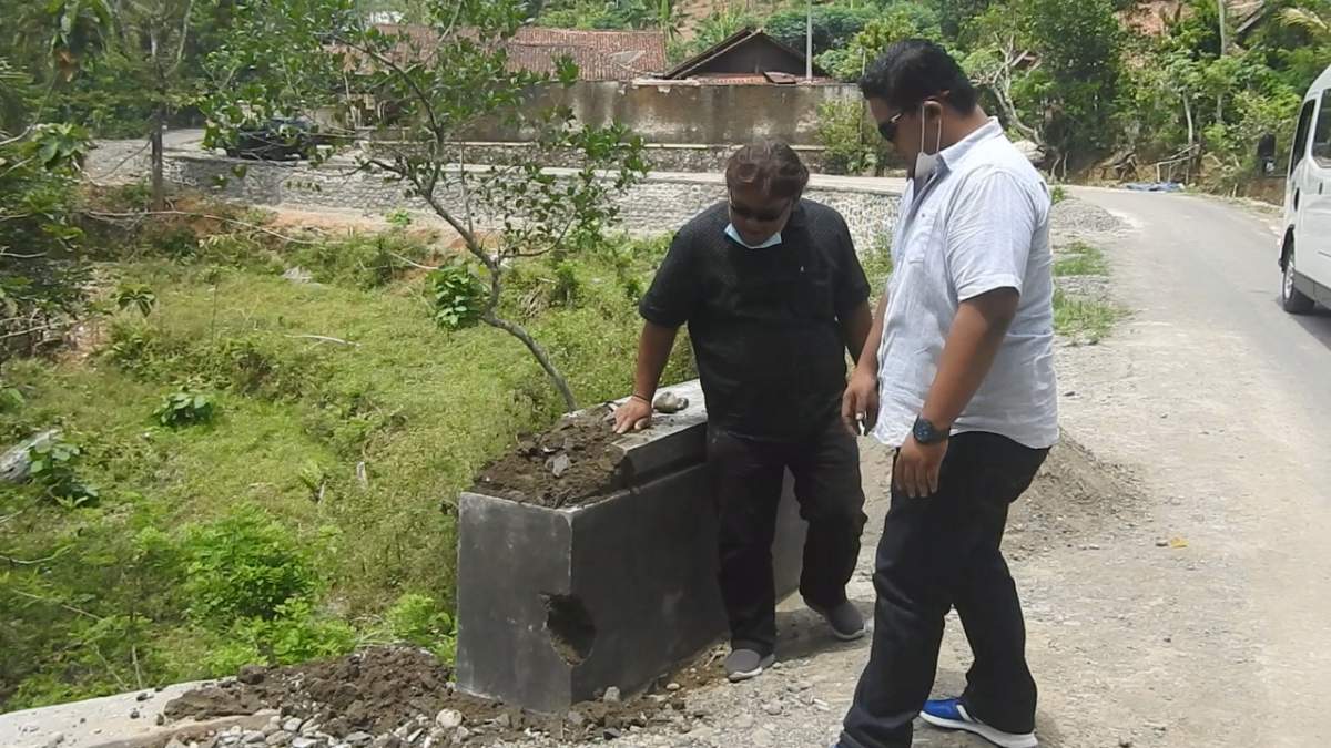 DPRD Banjarnegara Sidak, Empat Titik Talud Harus Dibongkar, Tidak Sesuai Spek Padahal Nilainya Rp 14,9 Miliar