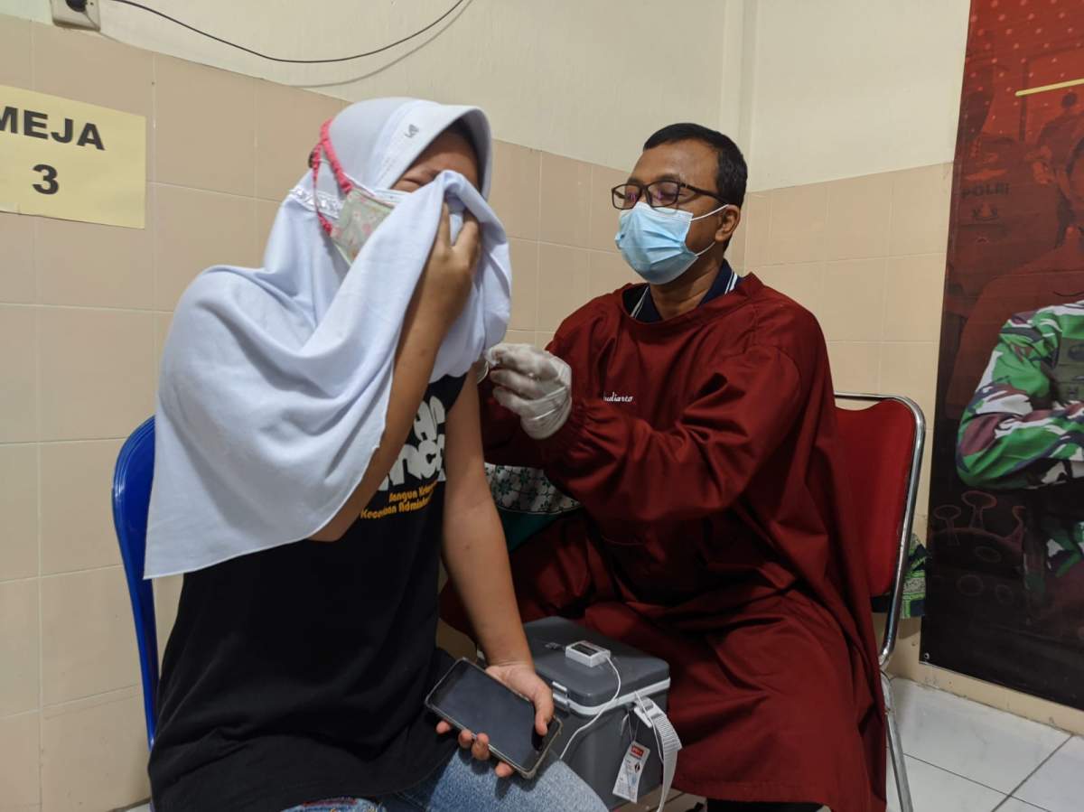 Baru 758 Remaja Banyumas Yang Divaksin Tahap 2