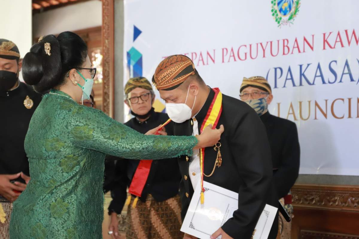 Bupati Kebumen Dapat Gelar dari Keraton Surakarta