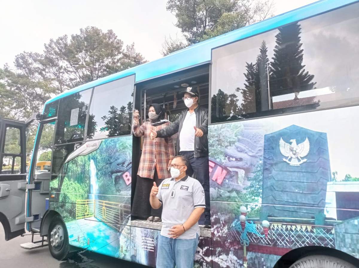 Ujicoba Angkutan Wisata Gratis Start Dari Pendopo, Bupati Banyumas: Beroperasinya Tunggu PPKM Level 2