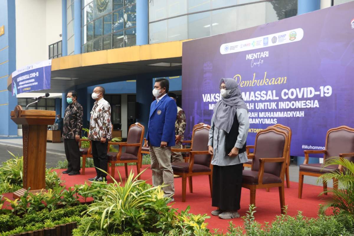 Muhammadiyah Banyumas Gelar Vaksinasi Massal untuk 5000 Warga