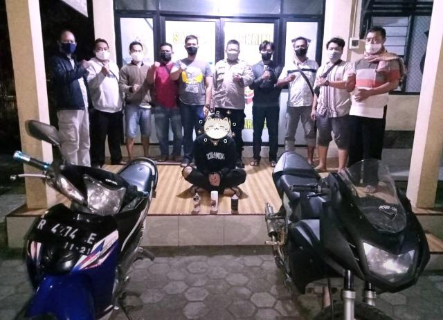 Pemuda Desa Lesmana Ajibarang Dibekuk, Amankan Barang Bukti Dua Motor Hasil Curian